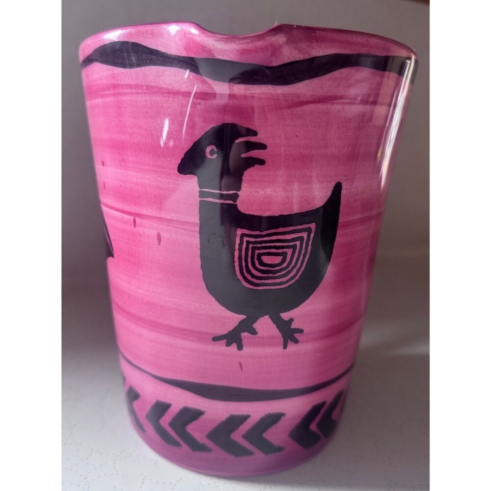 1990's STARBUCKS Ciao Italya Ceramic Pitcher by Bellini *Vintage*